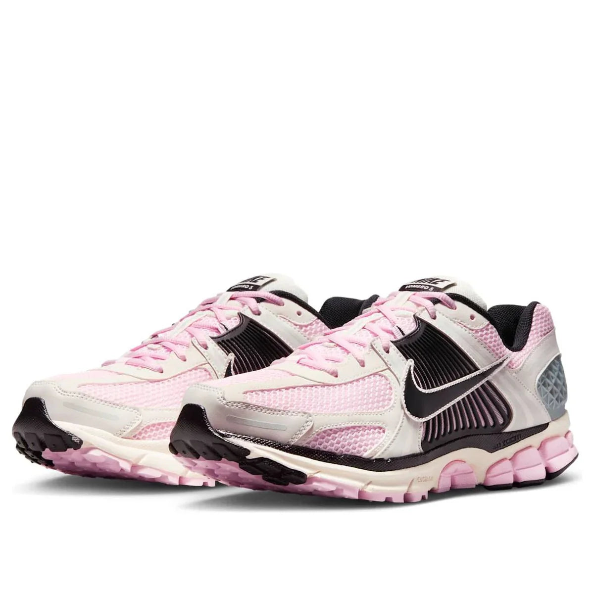 Nike Men's Vomero 5 Pink Foam Phantom Metallic Platinum Black