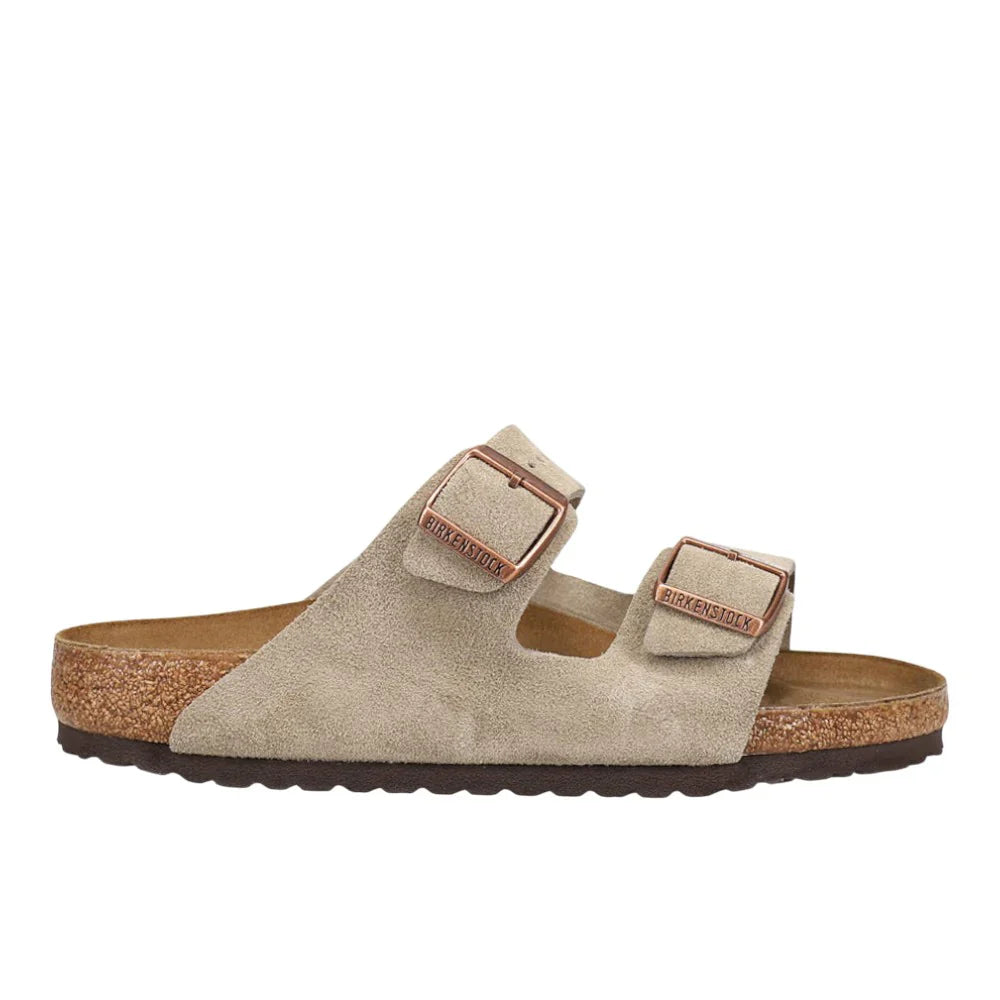 Birkenstock Arizona Taupe Sandal - (Unisex & Narrow Width)