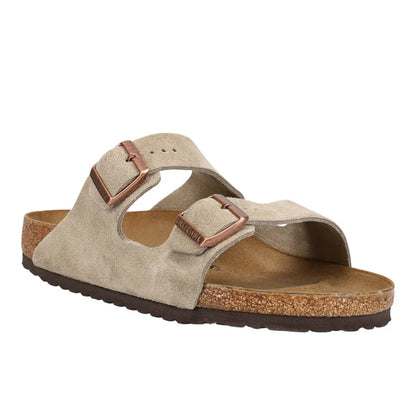 Birkenstock Arizona Taupe Sandal - (Unisex & Standard Width)