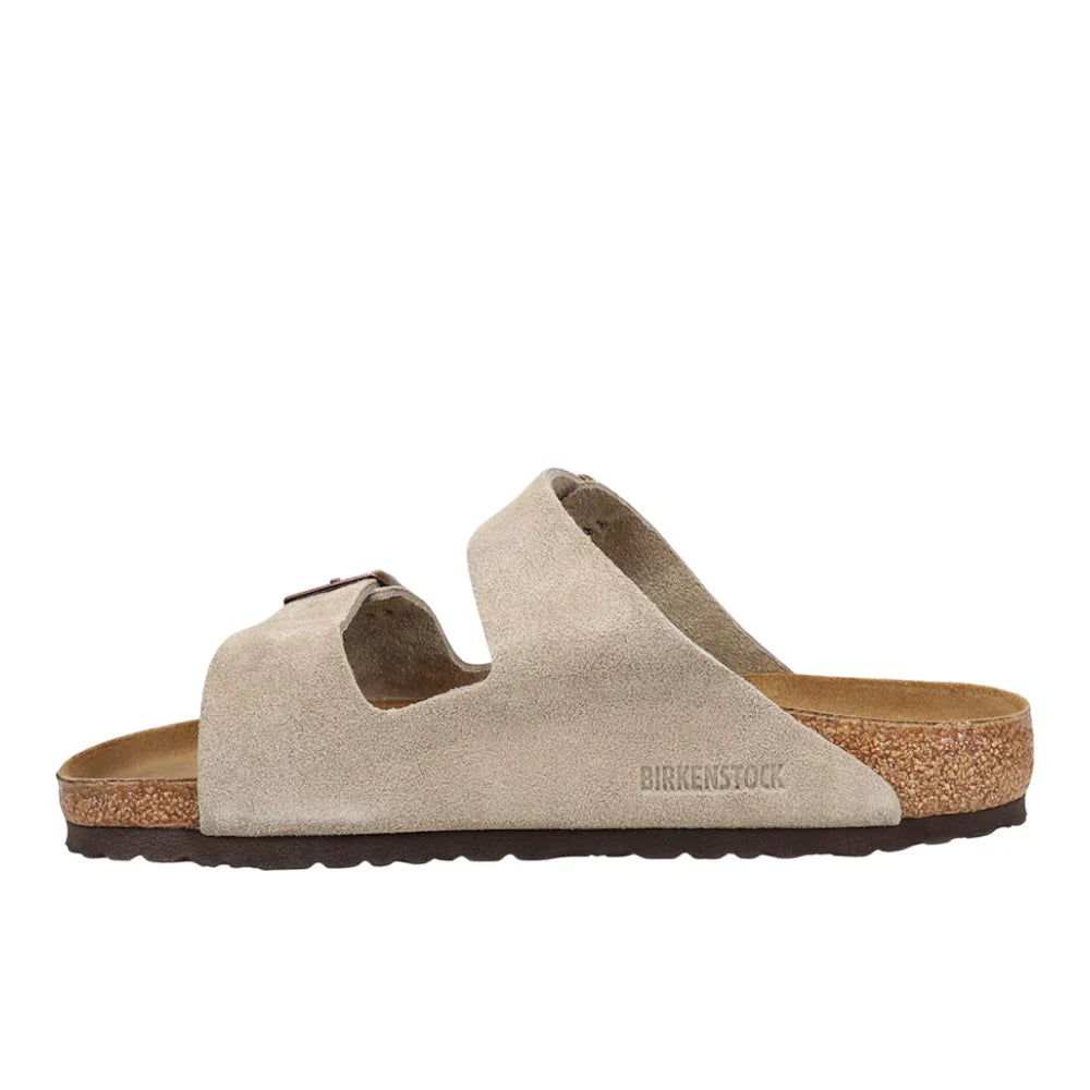 Birkenstock Arizona Taupe Sandal - (Unisex & Standard Width)