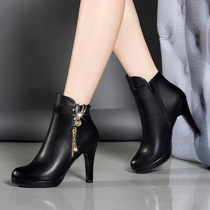 Women's Autumn Leather Boots