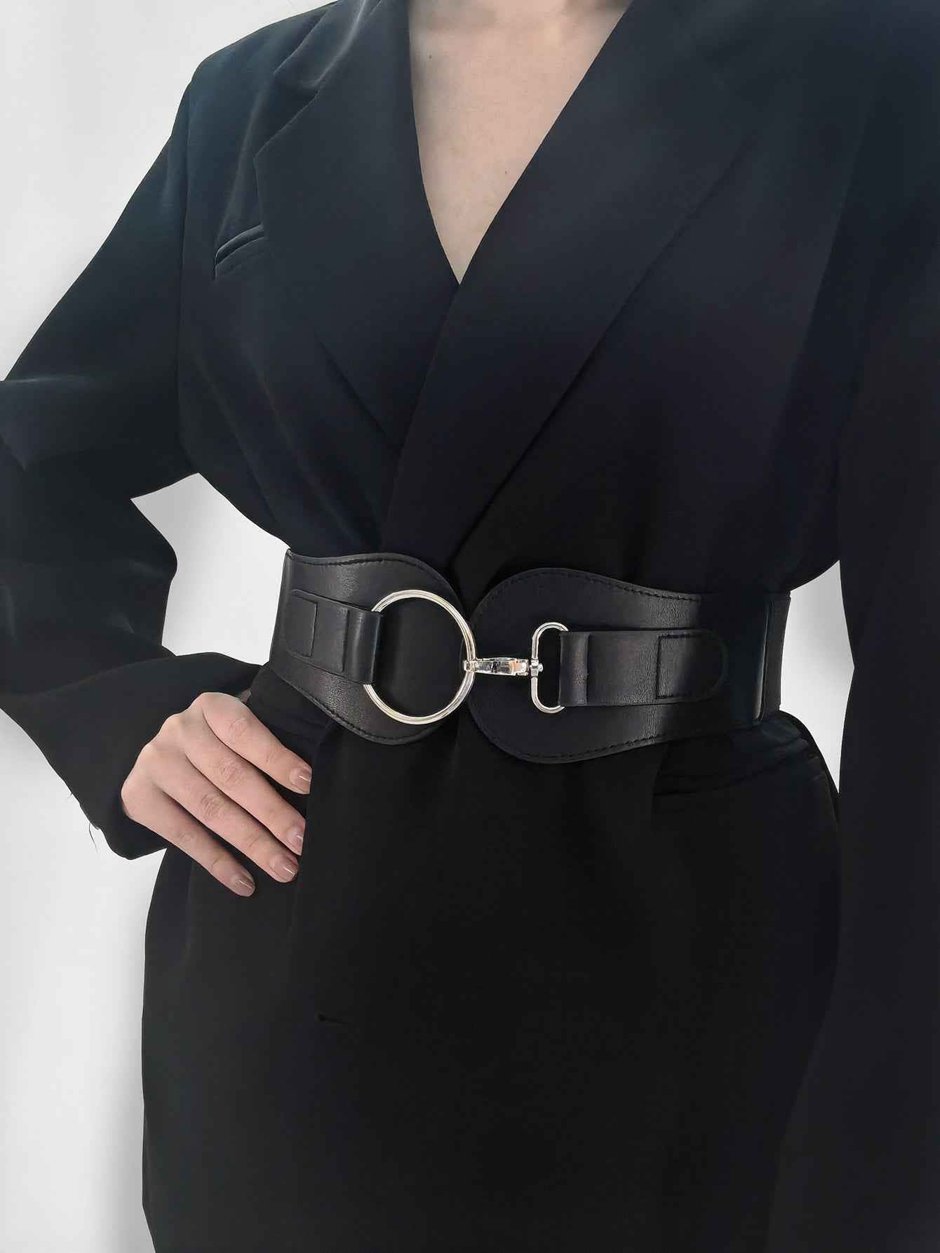 Elastic Wide Belt - Stylish & Durable Accessory