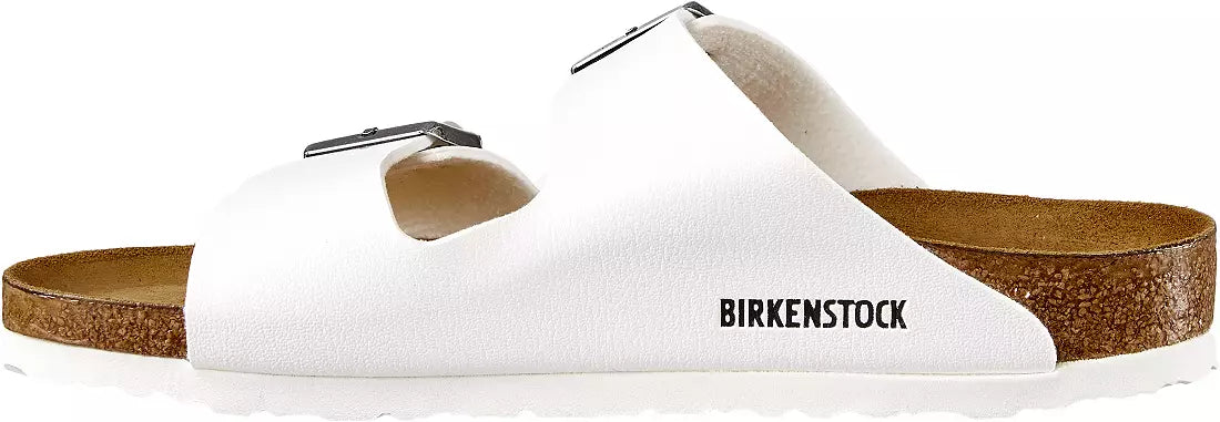 Birkenstock Arizona Women's Birko-Flor White Narrow Width