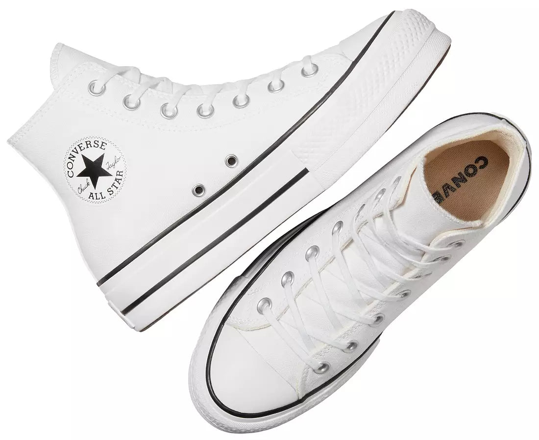 Chuck Taylor All Star Lift Platform Women's White/Back/White