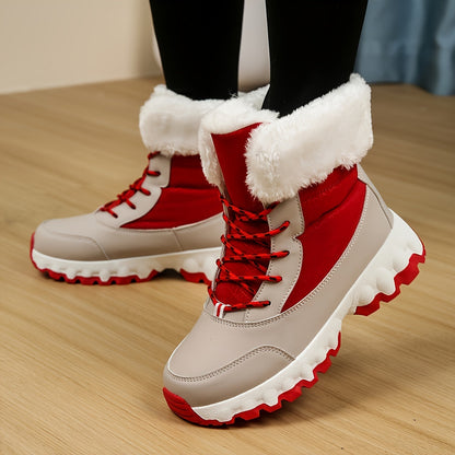 Velvet Warm Comfortable Winter Style Snow Boots
