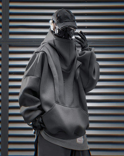 HiH50 Grey Nexus Hoodie