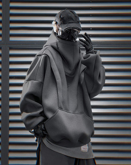 HiH50 Grey Nexus Hoodie