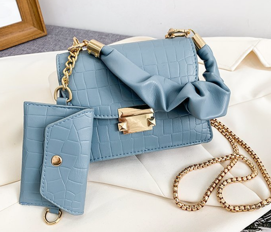 Bolso bandolera con cadena de verano de moda para mujer