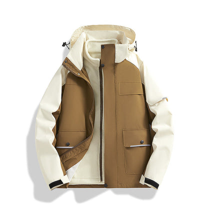 防風防水三合一衝鋒衣