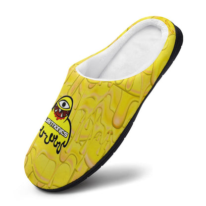 Pantuflas de algodón para artistas de EDM, suaves, cómodas, antideslizantes, impermeables y resistentes a los olores. Regalos para festivales de música, para hombre y mujer. Edición limitada.