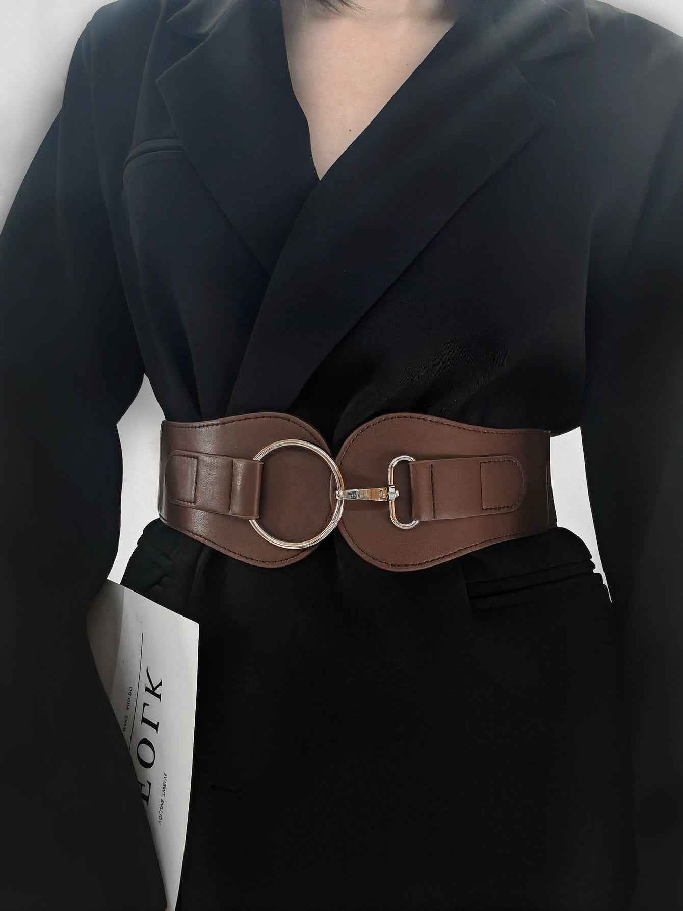 Elastic Wide Belt - Stylish & Durable Accessory