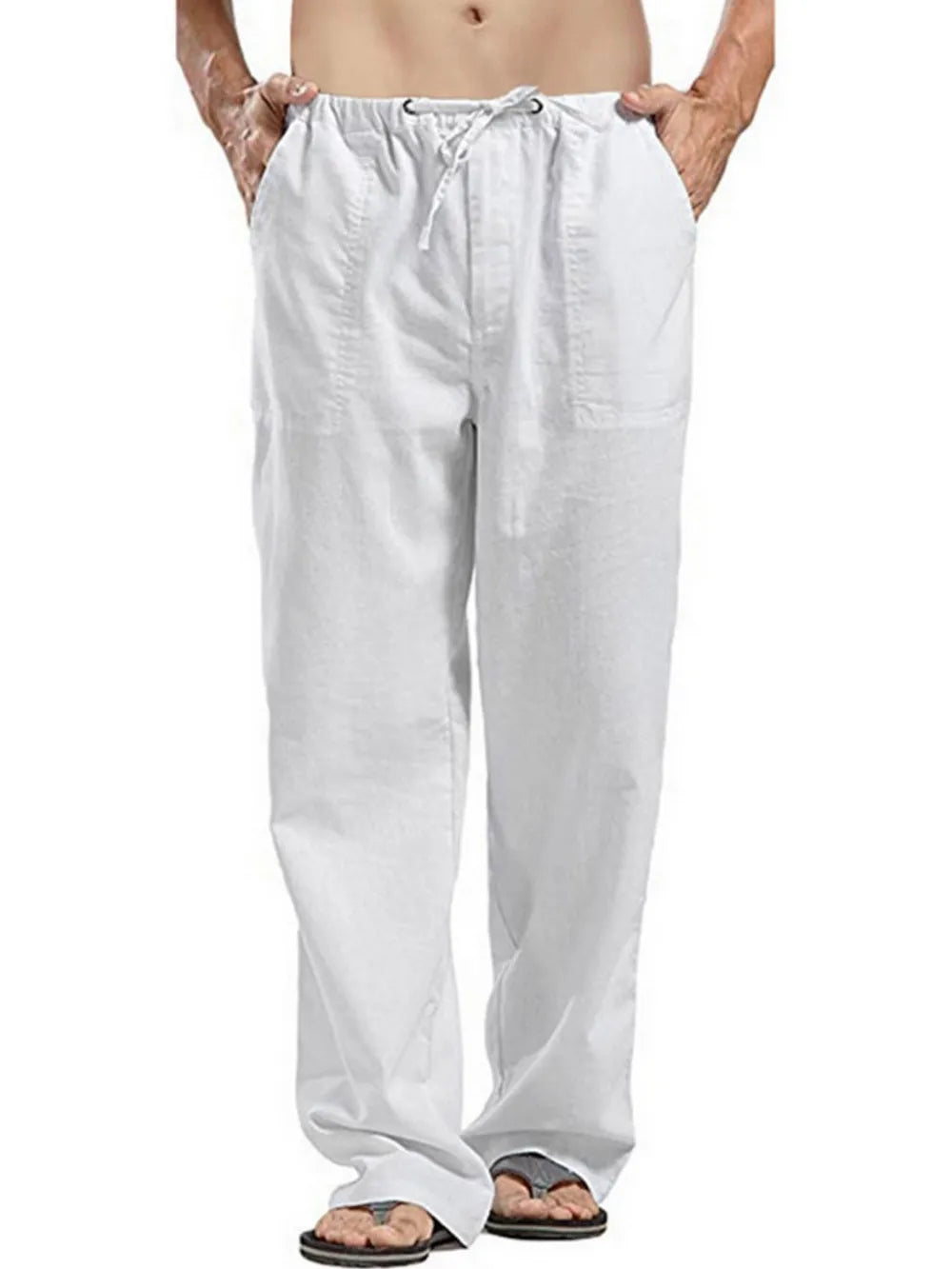 Men's Straight Leg Pants Plus Size