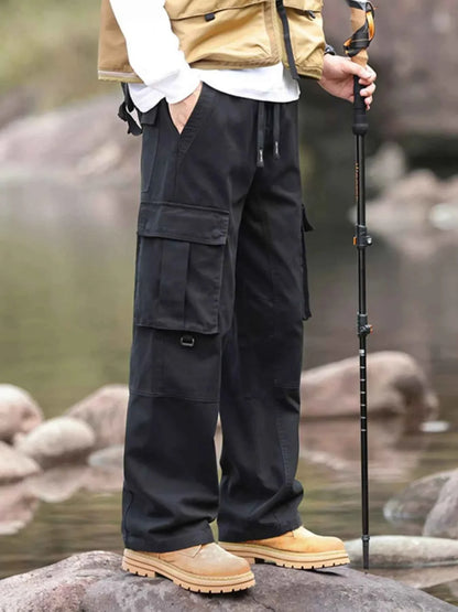 Men's Plus Size Relaxed Fit Cargo Pants