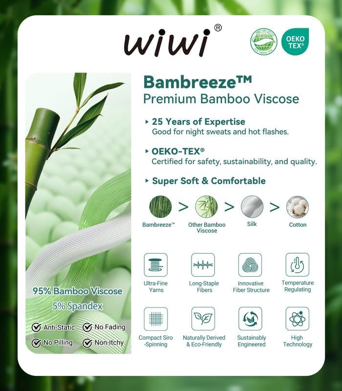 Vestido lencero WiWi para mujer, de viscosa de bambú, con tirantes finos, lencería sexy, camisón de dormir de talla grande S-4X