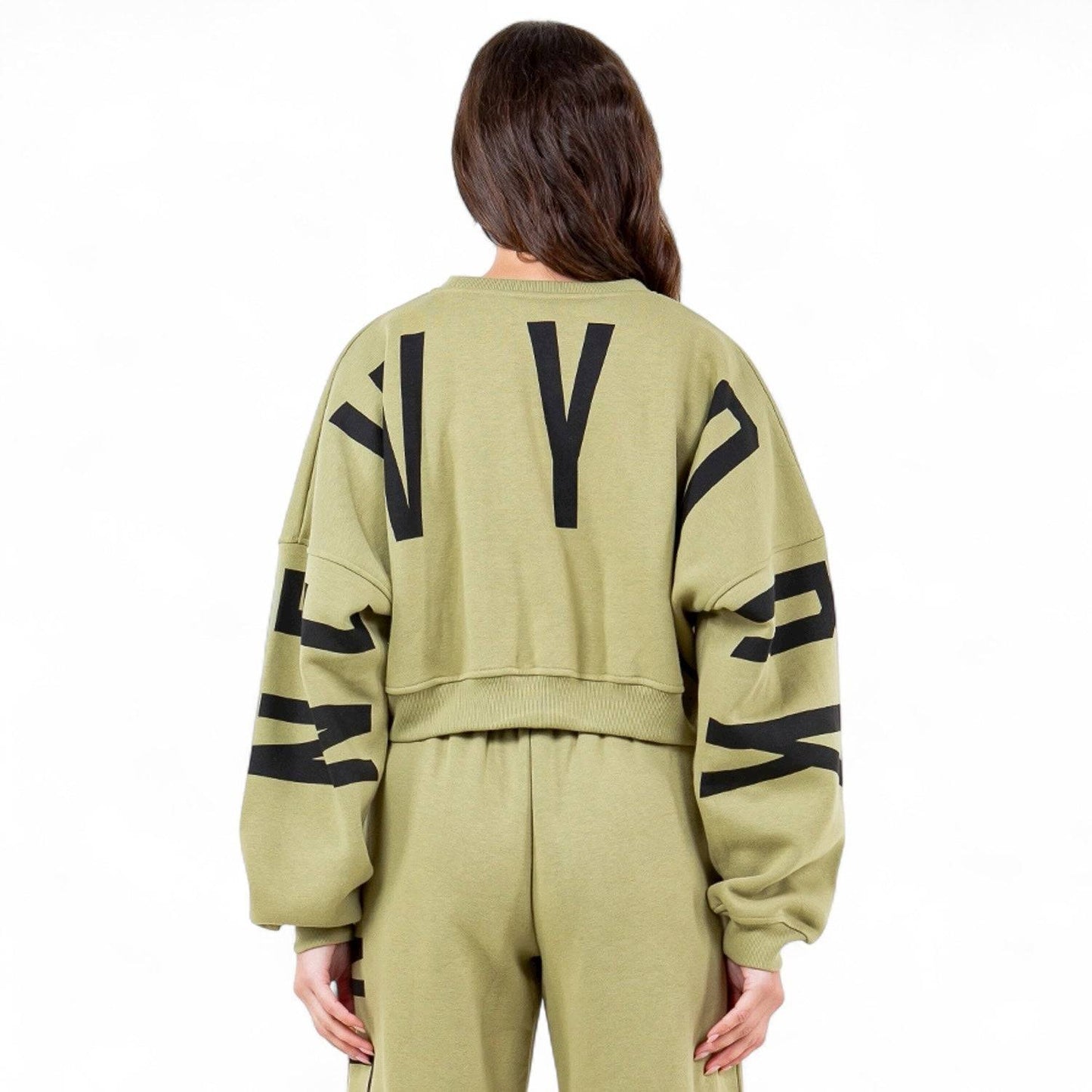 New York Crew Neck Pullover Sweatshirt/ Sweatpants