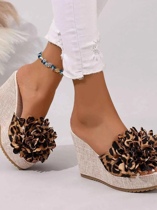 Stylish Open Toe Platform : Wedge Sandals