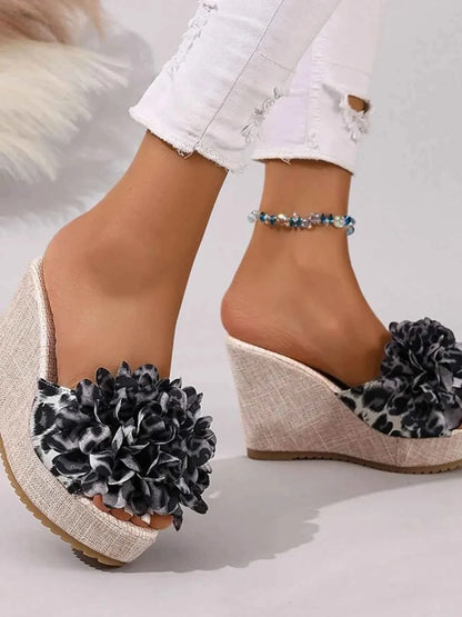 Stylish Open Toe Platform : Wedge Sandals