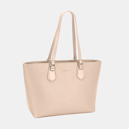 Bolso tote de piel sintética de David Jones