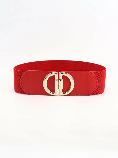 D Buckle Elastic Belt