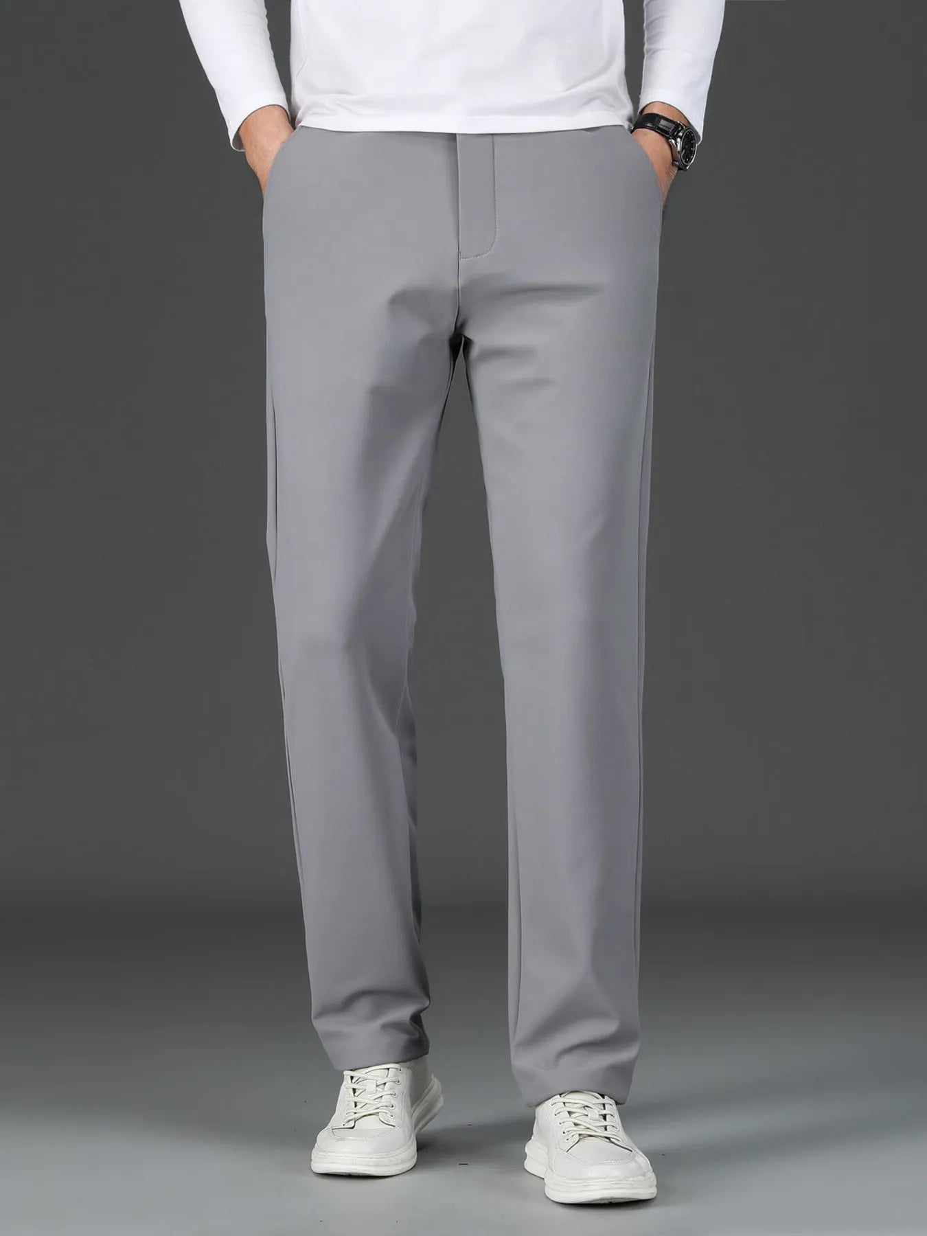 Men's Loose Fit Pants with Pockets