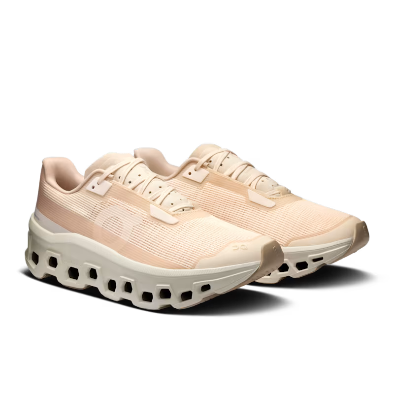 On Cloudmonster Void Women Dew | Ivory