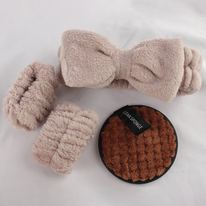 40件化妝工具套裝，含美妝蛋、軟海綿和粉撲