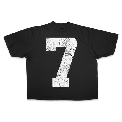 [PRE-ORDER - SHIPS JANUARY 23RD] 70x7 Drop Shoulder Tee (Super Oversized) - Black