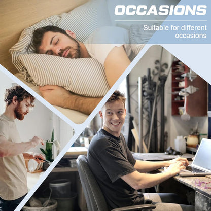 竹纖維男睡褲，居家休閒褲，柔軟舒適，附口袋，兩件裝