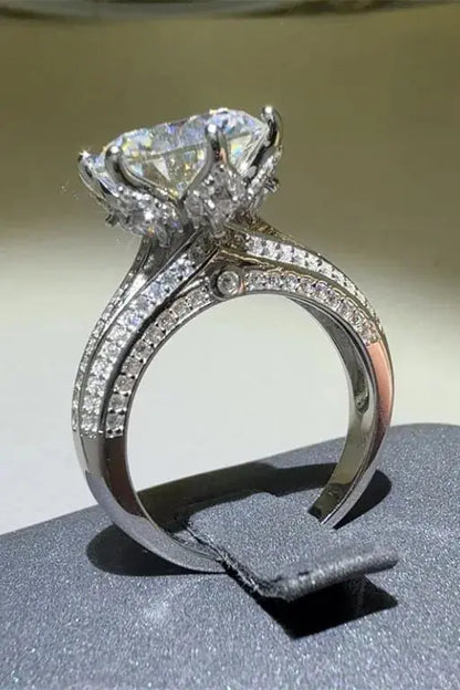 5 Carat Moissanite 925 Sterling Silver Ring