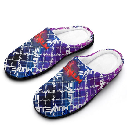 Pantuflas de algodón para artistas de EDM, suaves, cómodas, antideslizantes, impermeables y resistentes a los olores. Regalos para festivales de música, para hombre y mujer. Edición limitada.