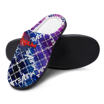 Pantuflas de algodón para artistas de EDM, suaves, cómodas, antideslizantes, impermeables y resistentes a los olores. Regalos para festivales de música, para hombre y mujer. Edición limitada.