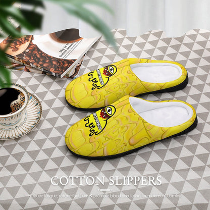 Pantuflas de algodón para artistas de EDM, suaves, cómodas, antideslizantes, impermeables y resistentes a los olores. Regalos para festivales de música, para hombre y mujer. Edición limitada.