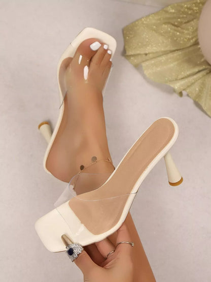 Open Toe Stiletto Sandals