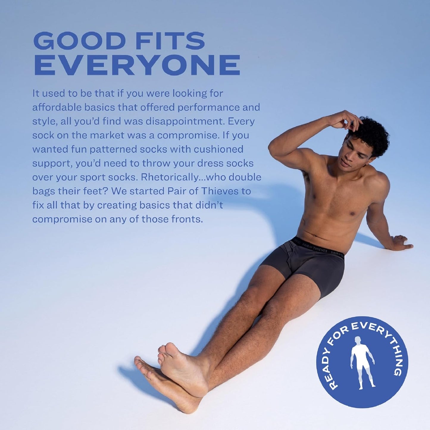 Pair of Thieves 男士平角內褲 - 柔軟純棉男士平角內褲 - 8 條裝 無標籤男士內褲