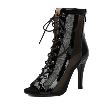 Strap Jazz Dance High Heels : With Open Toe