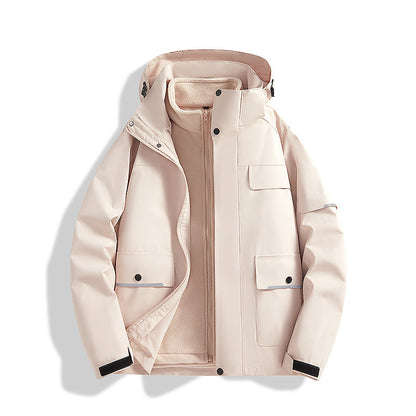 防風防水三合一衝鋒衣