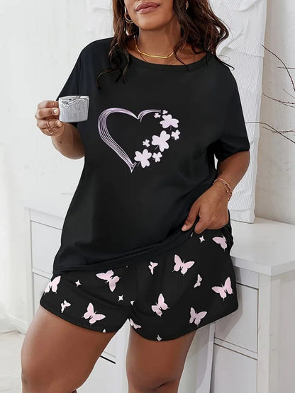 Everyday Chic Soft Geometric Print Tee