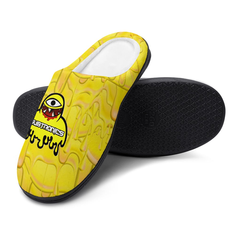 Pantuflas de algodón para artistas de EDM, suaves, cómodas, antideslizantes, impermeables y resistentes a los olores. Regalos para festivales de música, para hombre y mujer. Edición limitada.