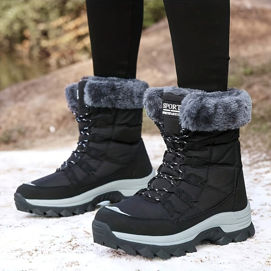Warm Slip Resistant Winter Boots