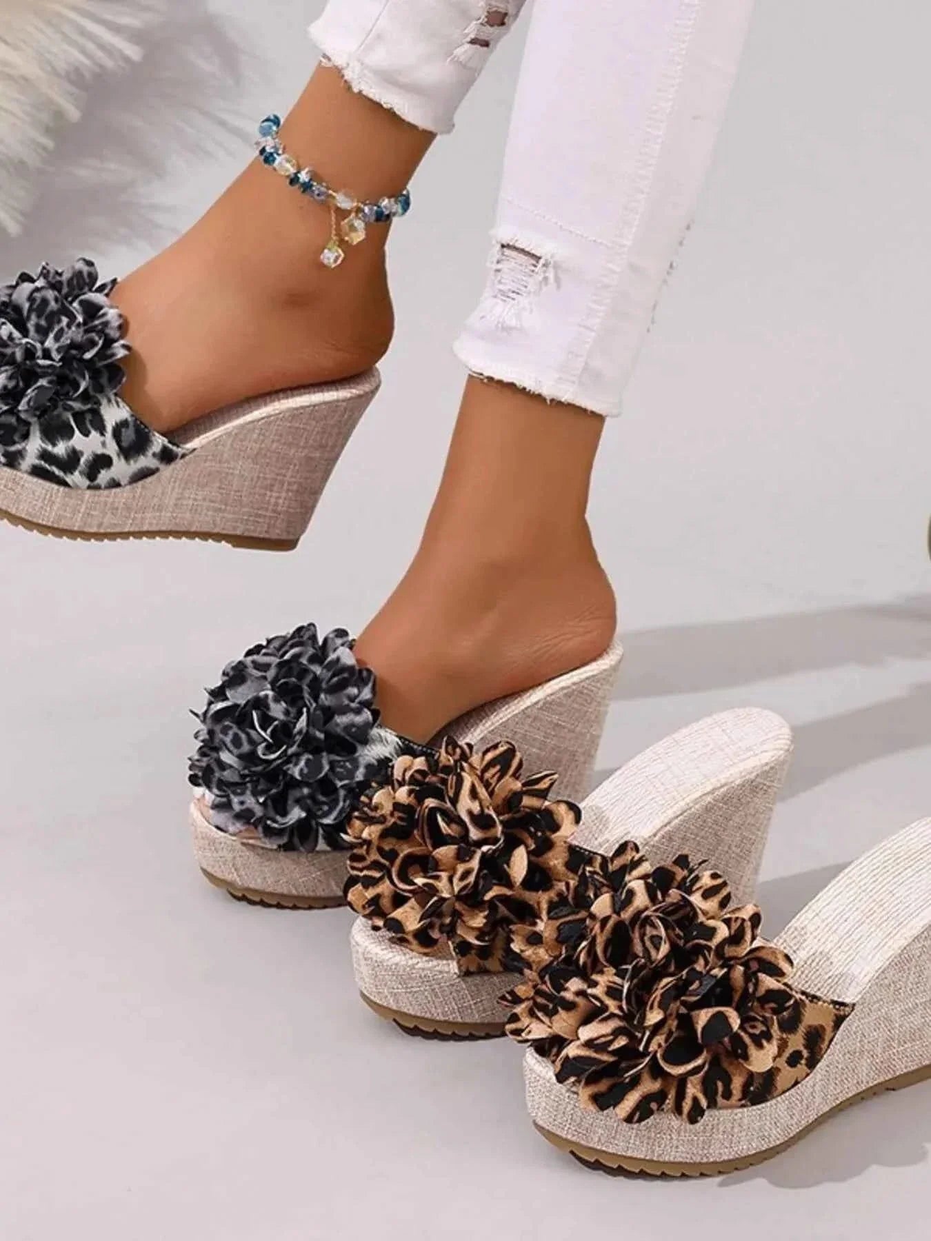 Stylish Open Toe Platform : Wedge Sandals