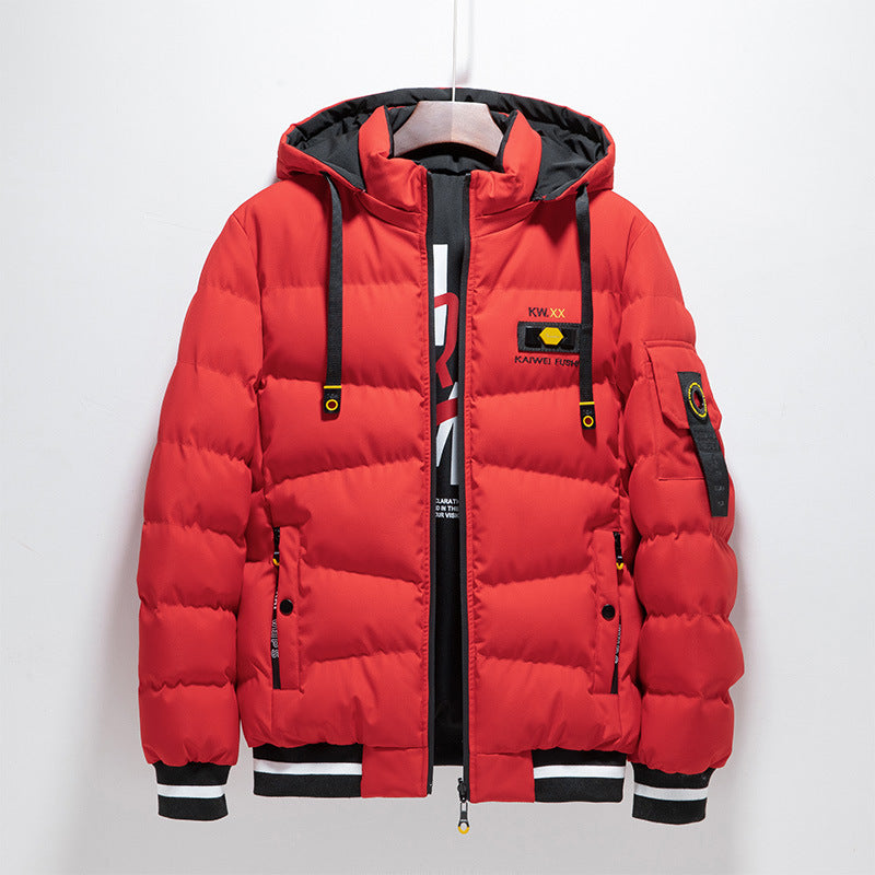 Ropa de algodón para hombre, estilo coreano, de doble cara.