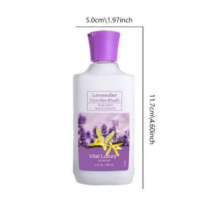 48小時保濕身體乳，15種香型，專為乾性肌膚設計