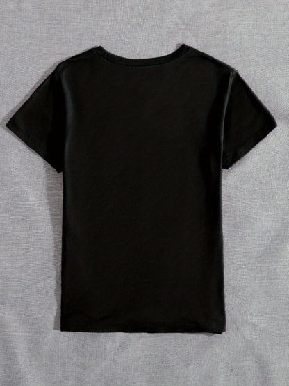 Everyday Chic Soft Geometric Print Tee