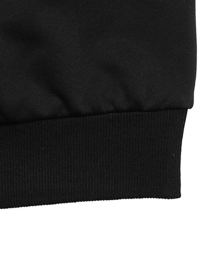 Heart Print Long Sleeve Sweatshirt