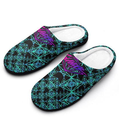 Pantuflas de algodón para artistas de EDM, suaves, cómodas, antideslizantes, impermeables y resistentes a los olores. Regalos para festivales de música, para hombre y mujer. Edición limitada.