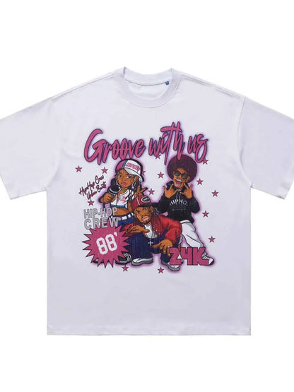 Cool Men's Graphic Tee, Comfy Half Sleeve Shirt for Men