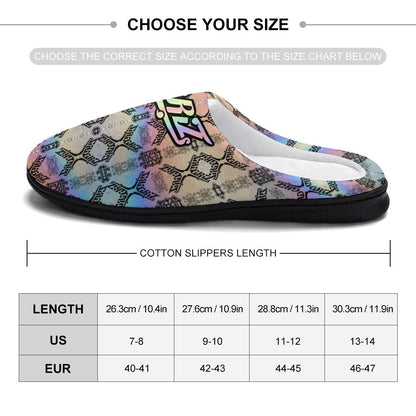 Pantuflas de algodón para artistas de EDM, suaves, cómodas, antideslizantes, impermeables y resistentes a los olores. Regalos para festivales de música, para hombre y mujer. Edición limitada.