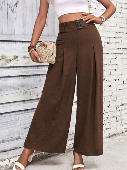 High Waisted Wide Leg Pants