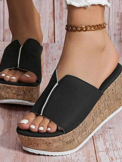 Trendy Peep Toe : High Heel Sandals