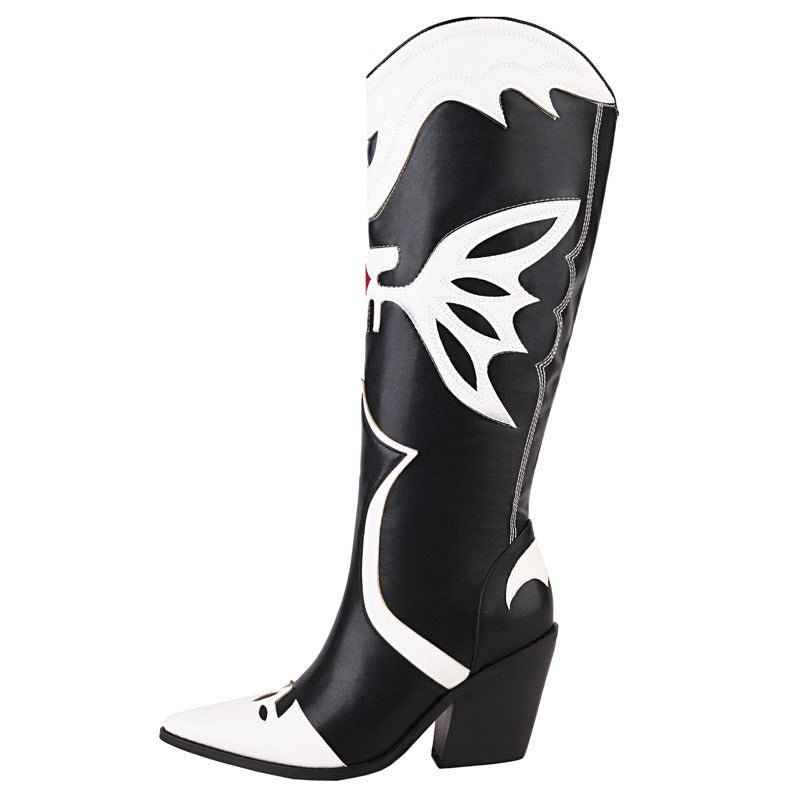 Western Cowboy : Women's Knee High Boots
